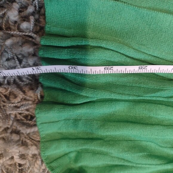 Loft XXS Kelly Green Long Cardigan - Picture 5 of 9